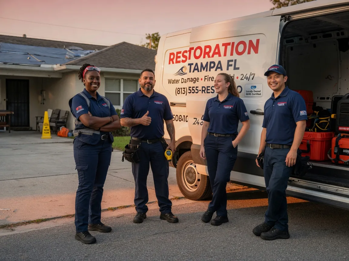 Water Damage Restoration company in Lebanon, WI